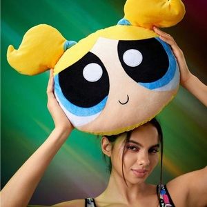 THE POWERPUFF GIRLS X Cute Cartoon Yellow Plush Pillow